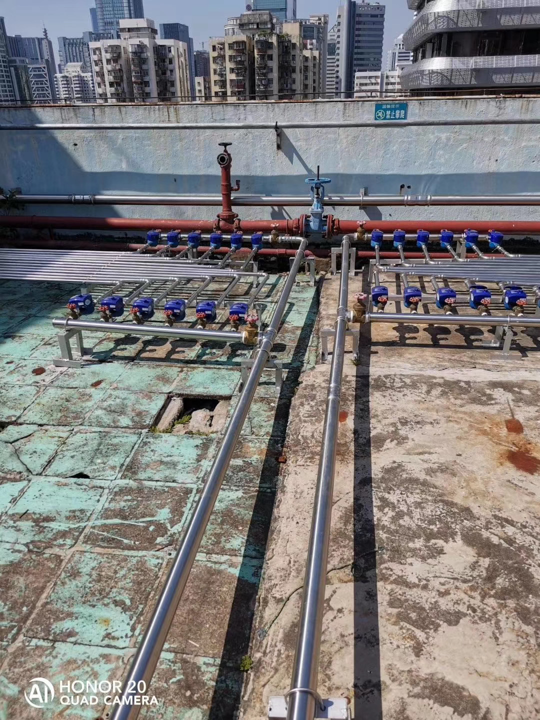 永穗牌室外不銹鋼自來(lái)水管工程案例 永穗牌室外不銹鋼自來(lái)水管工程案例